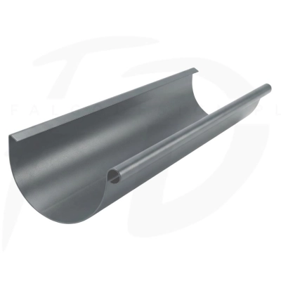 Rynna stalowa Inguri  ⌀ 125 długość 3m kolor grafitowy RAL 7024